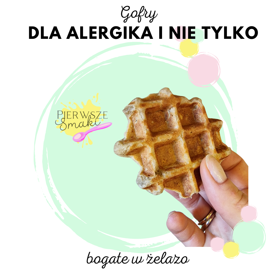 gofry dla niemowlaka uczulonego na jajo