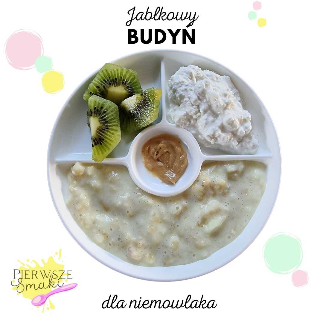 budyń jabłkowy bez cukru dla niemowlaka