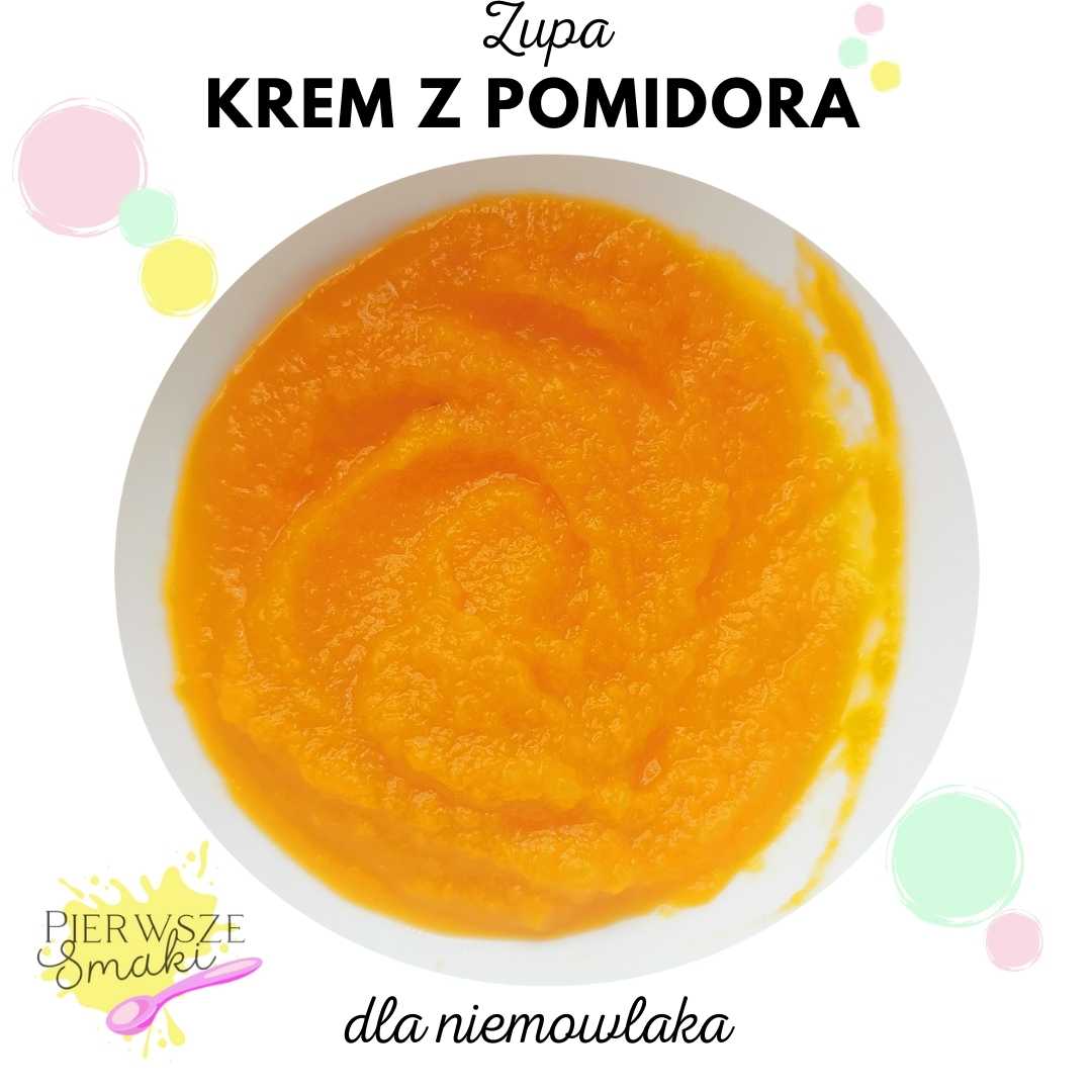 krem z pomidora dla niemowlaka