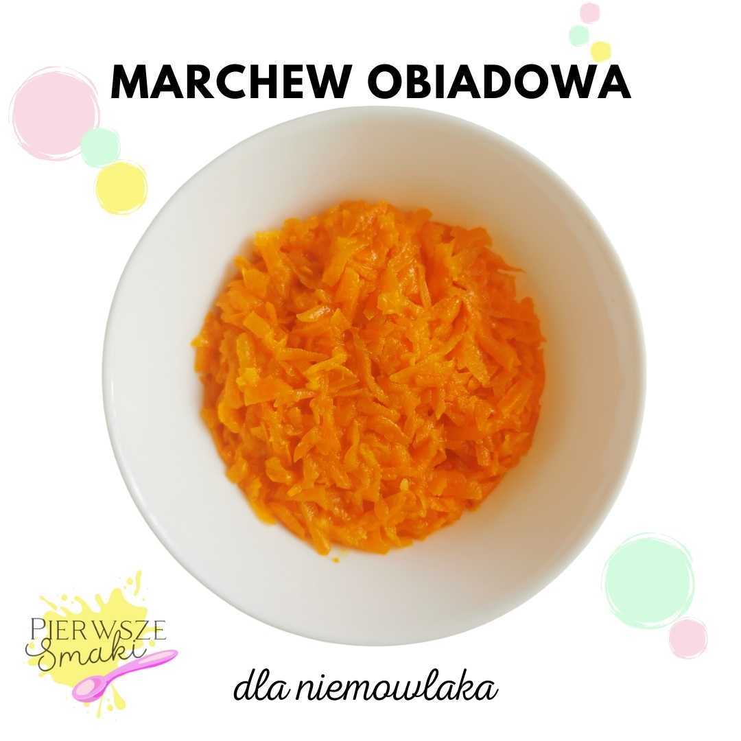 Marchew na obiad dla niemowlaka