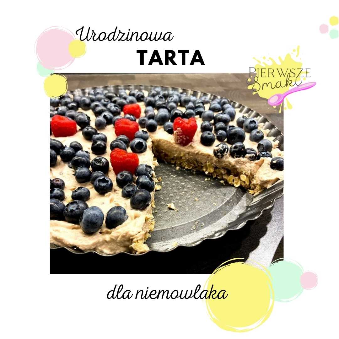 tarta na pierwsze urodziny dla niemowlaka